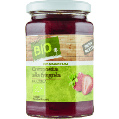 BIO Composta alla fragola Biologica 320 g