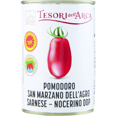 TESORI DELL'ARCA Pomodoro San Marzano dell'Agro Sarnese - Nocerino DOP 400 g