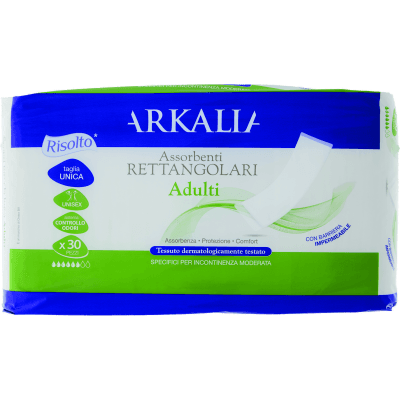 ARKALIA Assorbenti Rettangolari Adulti taglia Unica 30 pz
