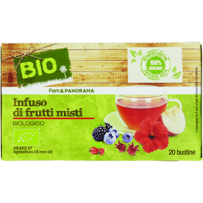 BIO Tisana di frutti misti 60g (3g x 20)