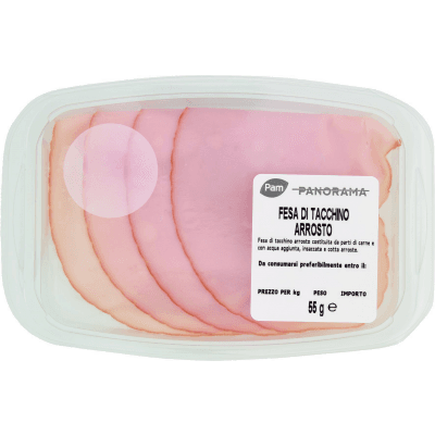PAM PANORAMA Fesa di Tacchino Arrosto 65 g