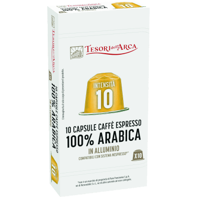 Nespresso alluminio 100%arabica