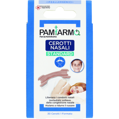 PAMFARMA Cerotti Nasali Standard 1 Formato 30 pz