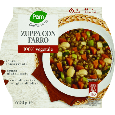 PAM Qualità per te Zuppa con Farro 620 g