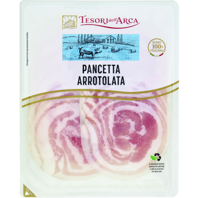 TESORI DELL'ARCA Pancetta Arrotolata 100 g