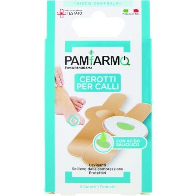PAMFARMA Cerotti per Calli 7 x 1,2 cm 6 pz
