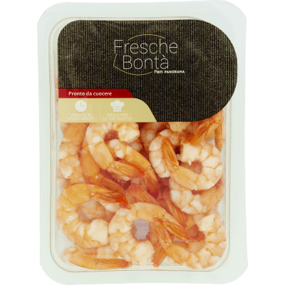 FRESCHE BONTÁ Code di Mazzancolle Tropicali Sgusciate con Codino Precotte 250 g