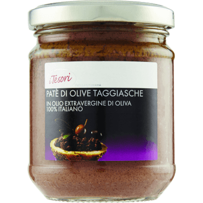 I TESORI Patè di Olive Taggiasche 180 g