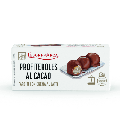 Tesori dell'arca profiteroles cacao