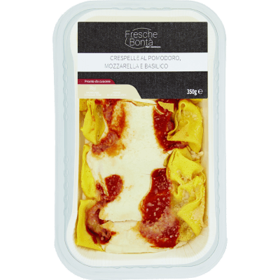 FRESCHE BONTA' Crespelle al Pomodoro, Mozzarella e Basilico 350 g