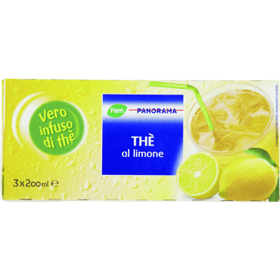 PAM PANORAMA Thè all limone 600 ml (200ml x 3)