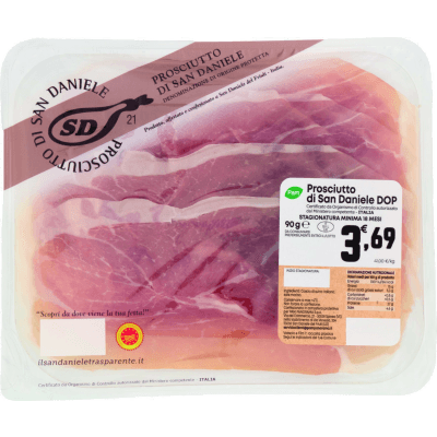 PAM Prosciutto di San Daniele DOP 90 g