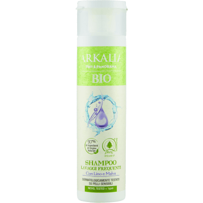 ARKALIA BIO Shampoo Lavaggi Frequenti con Lino e Malva 250 ml