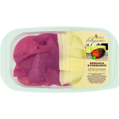 Salumeria Artigiana Bresaola e Formaggio 120 g