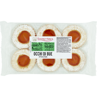TESORI DELL'ARCA Occhi di Bue di Pasta Frolla 300 g