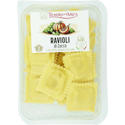 TESORI DELL'ARCA ravioli di Zucca 250 g
