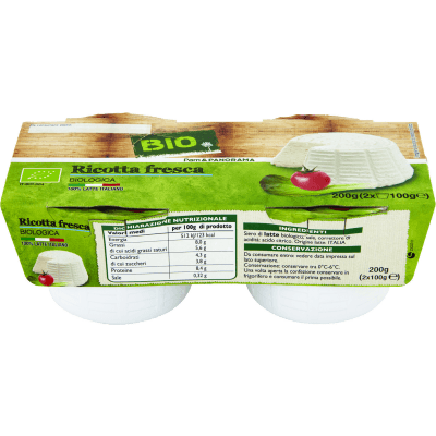 BIO Ricotta fresca 2 x 100 g
