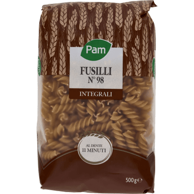 PAM Fusilli N° 98 Integrali 500 g