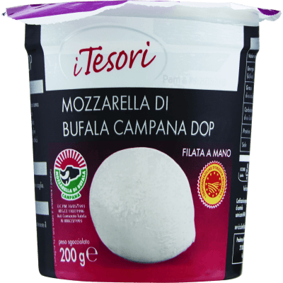I TESORI Mozzarella di Bufala Campana DOP 200 g