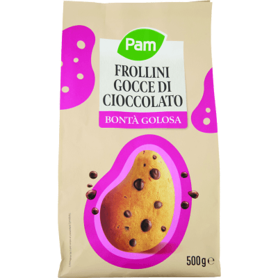 PAM Frollini Gocce di Cioccolato 500 g
