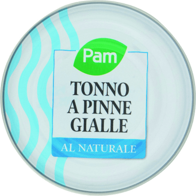 PAM Tonno a Pinne Gialle al Naturale 80 g