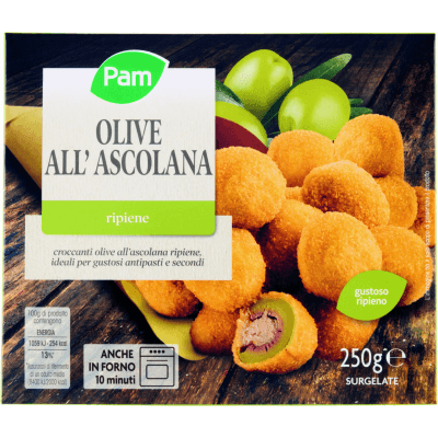 PAM PANORAMA Olive all'Ascolana surgelate 250 g