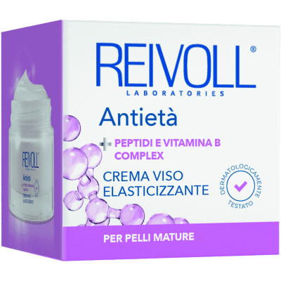 Crema viso antieta' peptidi e vitamina b complex reivoll 50ml