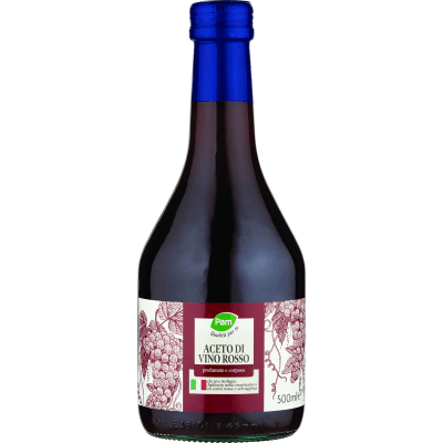 PAM PANORAMA Aceto di Vino Rosso 500 ml