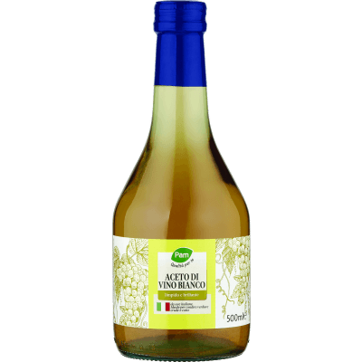 PAM PANORAMA Aceto di Vino Bianco 500 ml