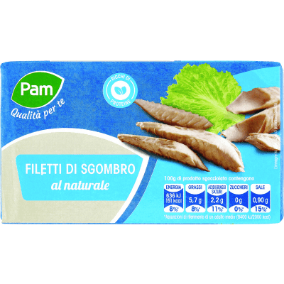 PAM PANORAMA Filetti di Sgombro 125 g