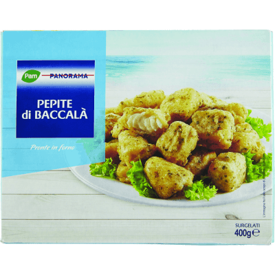 PAM PANORAMA Pepite di Baccalà Surgelate 400 g