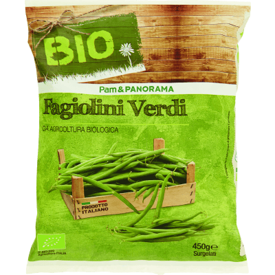 BIO Fagiolini Verdi Surgelati 450 g