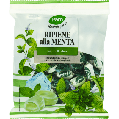PAM PANORAMA Caramelle Ripiene menta ghiacciata 200 g