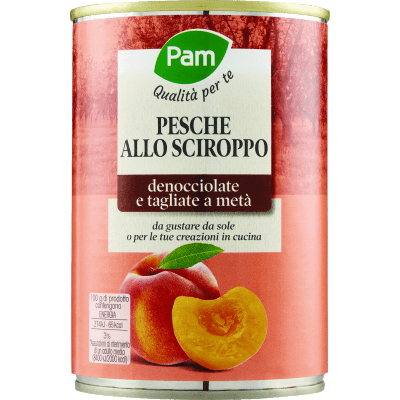 PAM Qualità per te Pesche Sciroppate 415 g