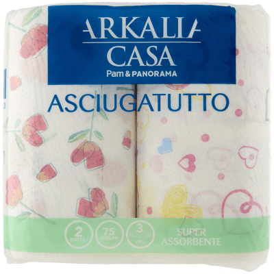PAM Qualità per te Asciugatutto 3 veli 2 Rotoli – immagine 9