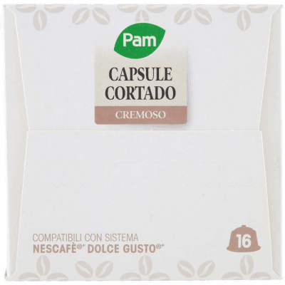 PAM Capsule Cortado Cremoso Compatibili Nescafè* Dolce Gusto* 100,8g (16x6,3g) – immagine 13