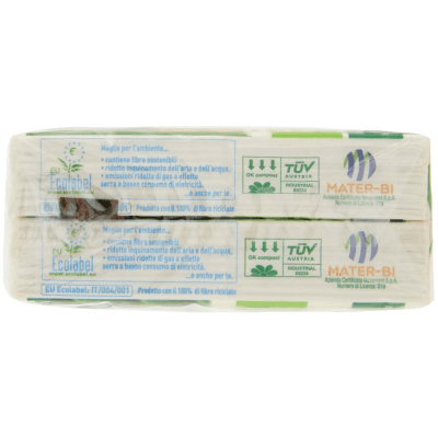 ECO Fazzoletti 100% carta riciclata 4 veli 10 pacchetti – immagine 10