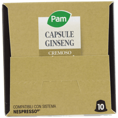 PAM Capsule Ginseng Cremoso Compatibili Nespresso* 43g (10x4,3g) – immagine 13