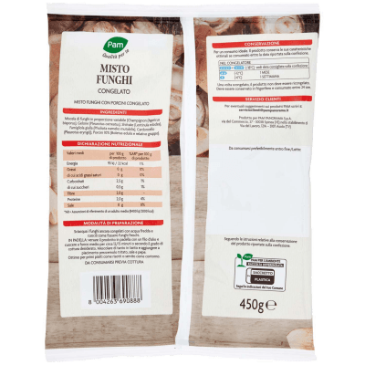 PAM Qualità per te Misto Funghi Congelato 450 g – immagine 11