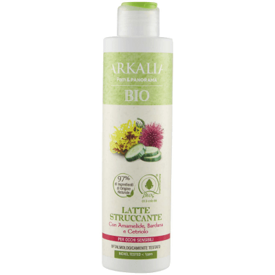 ARKALIA BIO Latte Struccante con Amamelide, Bardana e Cetriolo 200 ml – immagine 9