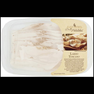 SALUMERIA ARTIGIANA Lardo Toscano 80 g – immagine 9