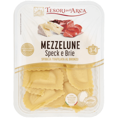 TESORI DELL'ARCA Mezzelune Speck e Brie 250 g – immagine 9