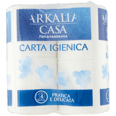 PAM PANORAMA Carta Igienica 2 veli 4 rotoli – immagine 9