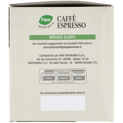 PAM Qualità per te Caffè Espresso 50 capsule compatibili Lavazza* A Modo Mio* 350 g (50x7g) – immagine 12
