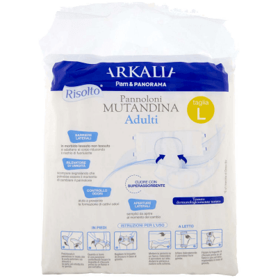 ARKALIA Pannoloni Mutandina Adulti taglia L 15 pz – immagine 11