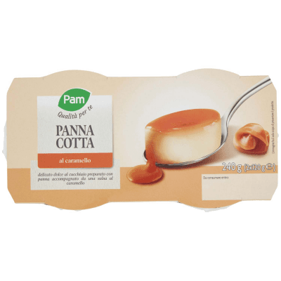 PAM PANORAMA Panna Cotta al Caramello 240g (120g x 2) – immagine 9