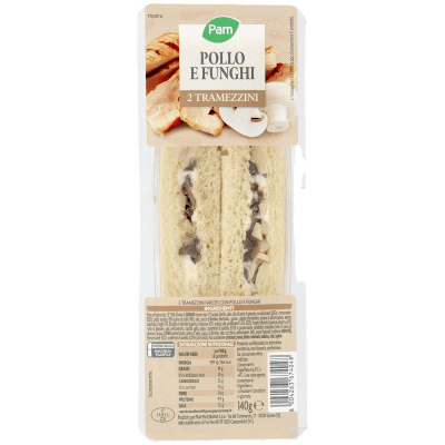PAM PANORAMA Tramezzini Pollo e Funghi 140 g – immagine 9