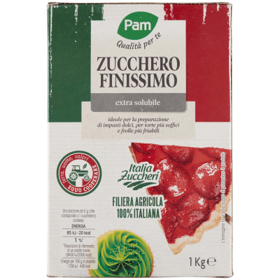 PAM Qualità per te Zucchero Finissimo 1 kg – immagine 11
