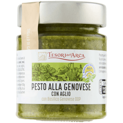TESORI DELL'ARCA Pesto alla Genovese con Aglio 130 g – immagine 9