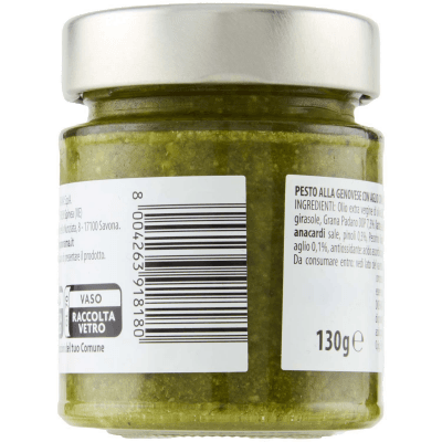 TESORI DELL'ARCA Pesto alla Genovese con Aglio 130 g – immagine 11